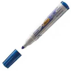 (904938) VELLEDA MARCADOR PIZARRA BLANCA ECOLUTIONS 1701 PUNTA REDONDA AZUL CAJA 12 UD