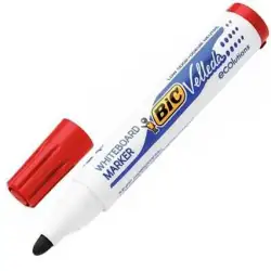 (904939) VELLEDA MARCADOR PIZARRA BLANCA ECOLUTIONS 1701 PUNTA REDONDA ROJO CAJA 12 UD