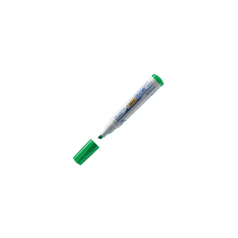 (904949) VELLEDA MARCADOR PIZARRA BLANCA ECOLUTIONS 1751 PUNTA BISELADA VERDE CAJA 12 UD
