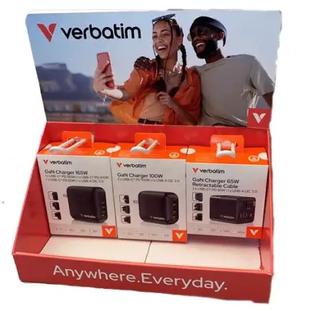 (68839) VERBATIM EXPOSITOR CARTON