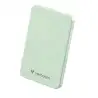 (32226) VERBATIM CARGADOR INALAMBRICO POWER BANK 5K MAH 1XUSB-C VERDE