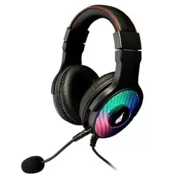 (48822) VERBATIM AURICULARES C/ MICRÓFONO HEADSET SUREFIRE HARRIER 360 SURROUND SOUND CABLE USB