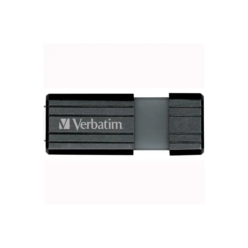 (49062) VERBATIM PENDRIVE STORE'N'GO PINSTRIPE 8GB HI-SPEED RETRÁCTIL USB 2.0 NEGRO