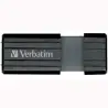 (49065) VERBATIM PENDRIVE STORE'N'GO PINSTRIPE 64GB HI-SPEED RETRÁCTIL USB 2.0 NEGRO