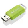 (49454) VERBATIM PENDRIVE V DATABAR 32GB HI-SPEED RETRÁCTIL USB 2.0 VERDE
