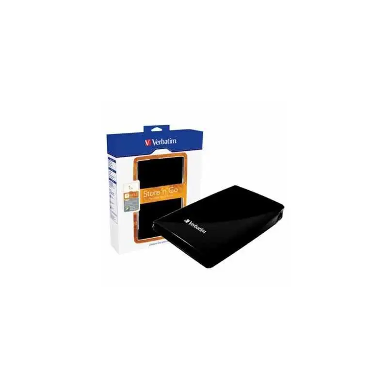(53023) VERBATIM DISCO DURO EXTERNO STORE 'N' GO 1TB HDD 2.5" USB 3.0 NEGRO