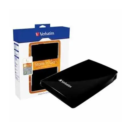 (53023) VERBATIM DISCO DURO EXTERNO STORE 'N' GO 1TB HDD 2.5" USB 3.0 NEGRO