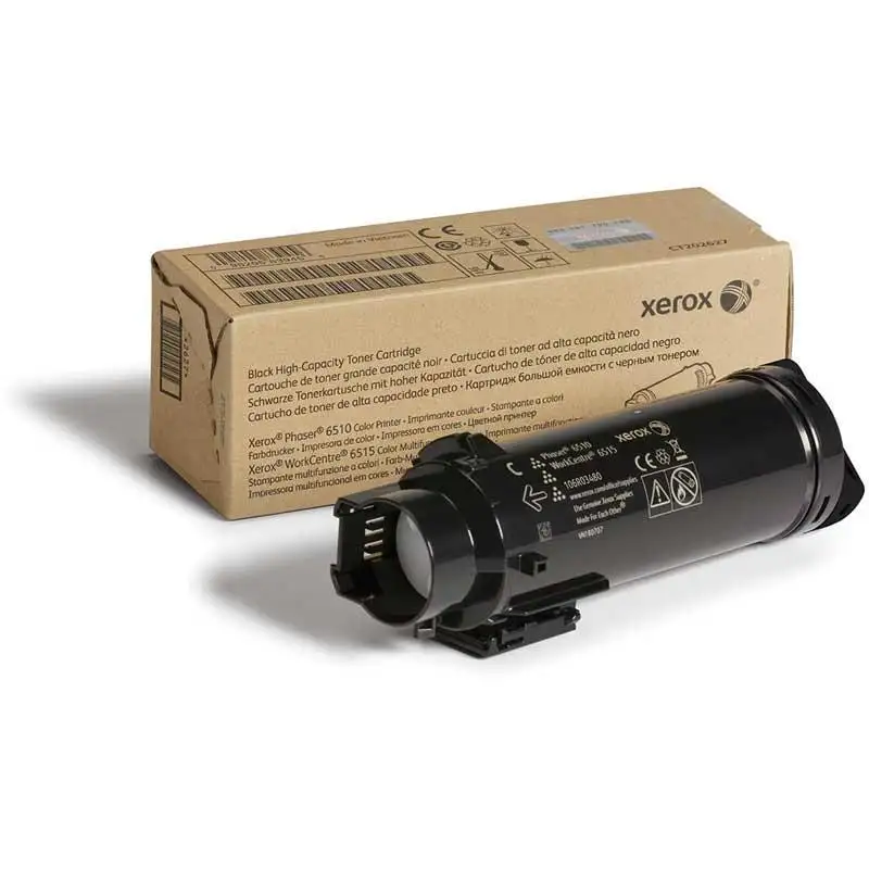 (106R03480) XEROX TÓNER NEGRO WORKCENTRE 6515VN/6515VDN/6515VDNI - PHASER 6510VN/6510VDN - ALTA CAPACIDAD