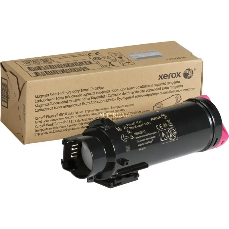 (106R03691) XEROX TÓNER MAGENTA WORKCENTRE 6515VN/6515VDN/6515VDNI - PHASER 6510VN/6510VDN - ALTA CAPACIDAD XXL