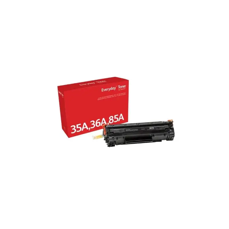 (006R03708) XEROX EVERYDAY TONER NEGRO PARA HP LASERJET P1005 - CB435A/CB436A/CE285A/CRG125
