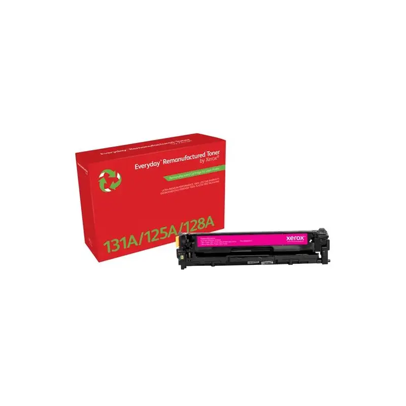 (006R03811) XEROX EVERYDAY REMANUFACTURED TONER MAGENTA PARA HP 131A/125A/128A COLOR LASERJET PRO 200/M251/CM1312 - CF213A/CB...