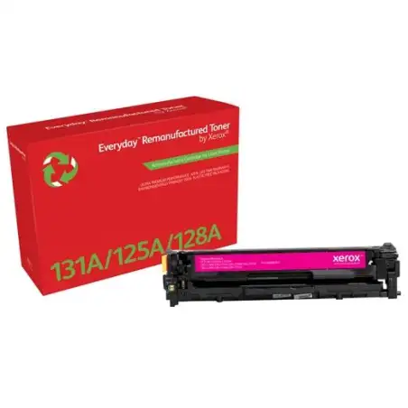 (006R03811) XEROX EVERYDAY REMANUFACTURED TONER MAGENTA PARA HP 131A/125A/128A COLOR LASERJET PRO 200/M251/CM1312 - CF213A/CB...