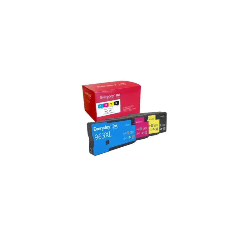(006R04993) XEROX EVERYDAY REMANUFACTURED MULTIPACK TINTA BK/C/M/Y PARA HP 963XL - PACK 4 COLORES