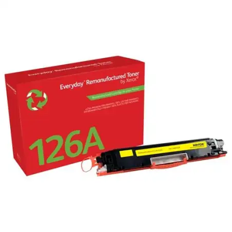 (106R02259) XEROX EVERYDAY REMANUFACTURED TONER AMARILLO PARA HP LASERJET 1025 - CE312A