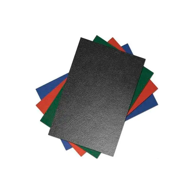 (0510CGAZD/50) YOSAN TAPAS ENCUADERNACIÓN A4 CARTÓN GOFRADO 900GR AZUL PAQUETE 50 UD