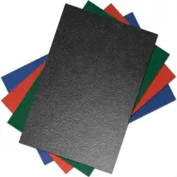 (0510CGVED) YOSAN TAPAS ENCUADERNACIÓN A4 CARTÓN GOFRADO 900GR VERDE PAQUETE 50 UD