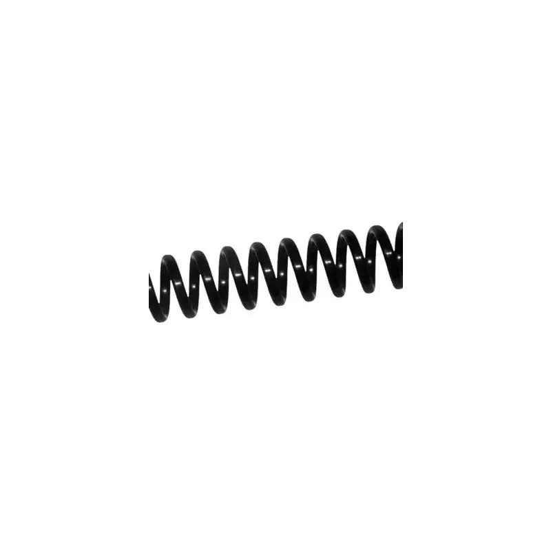 (3034ESN10) YOSAN ESPIRAL PLÁSTICO PASO 5:1 64 10MM NEGRO PACK 100 UD