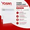 (877S1122SV/500) YOSAN SOBRE AMERICANO CON TIRA DE SILICONA AUTOADHESIVO 90GR 115X225 BLANCO SIN VENTANA -500U- OFFSET