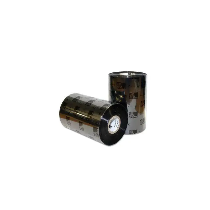 (02300BK11045) ZEBRA CINTA DE TRANSFERENCIA TÉRMICA WAX RIBBON CALIDAD CERA 110MMX450M - CAJA 12 UDS.
