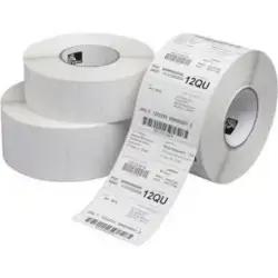(800999-005) ZEBRA ETIQUETAS DE TRANSFERENCIA TÉRMICA Z-SELECT 2000D 190 DÍAS ROLLO 32X57MM - 600 ETIQUETAS/ROLLO BLANCO CAJA...