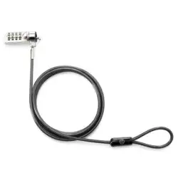 (T0Y16AA) HP CABLE DE SEGURIDAD CON COMBINACION PARA PORTÁTIL NEGRO