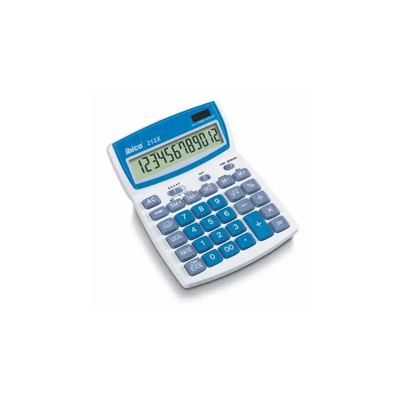 (IB410086) IBICO CALCULADORA 212 X 12 DIGITOS