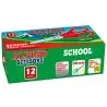 (PT0001) ALPINO TIJERAS ESCOLARES SCHOOL ESPECIAL ACERO INOXIDABLE C/SURTIDOS
