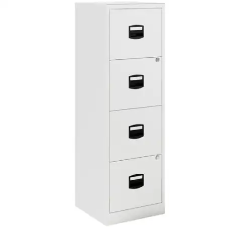 (PFA4F-BA5) ARCHIVADOR METÁLICO 4 CAJONES