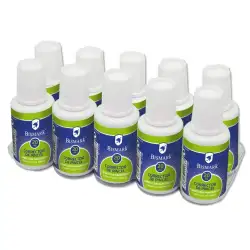 (311188) BISMARK CORRECTOR LÍQUIDO PINCEL BOTE 20ML CAJA 10 UD