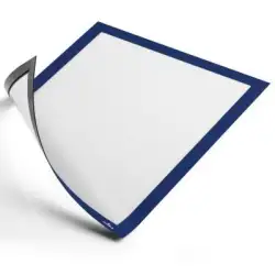 (486907) DURABLE MARCO INFORMATIVO MAGNETICO DURAFRAME A4 AZUL OSCURO