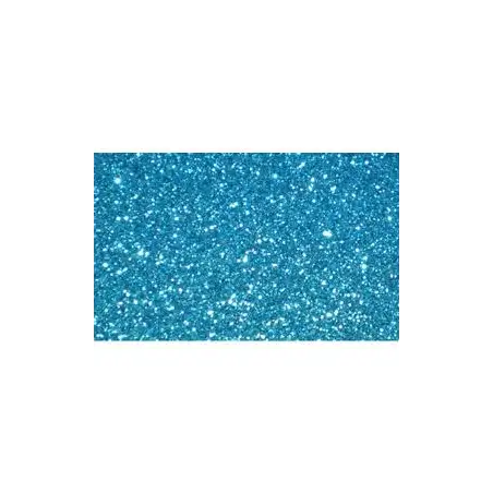 (572AZ) FAMA GOMA EVA 50X70CM GROSOR 2MM GLITTER AZUL PACK 10 UD