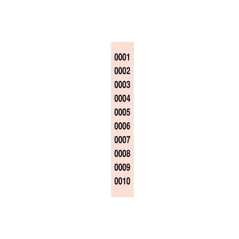 (R-980/2) LOAN TALONARIO SERIES RIFAS 1-2000