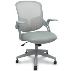 (544BGM403D40RN) PIQUERAS Y CRESPO SILLA OPTI544 GRIS RESPALDO MALLA GRIS ASIENTO 3D GRIS