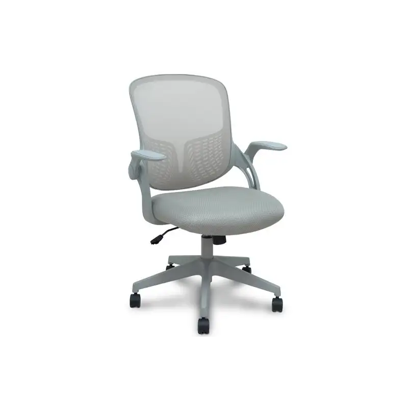 (544BGM403D40RN) PIQUERAS Y CRESPO SILLA OPTI544 GRIS RESPALDO MALLA GRIS ASIENTO 3D GRIS