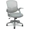(544BGM403D40RN) PIQUERAS Y CRESPO SILLA OPTI544 GRIS RESPALDO MALLA GRIS ASIENTO 3D GRIS