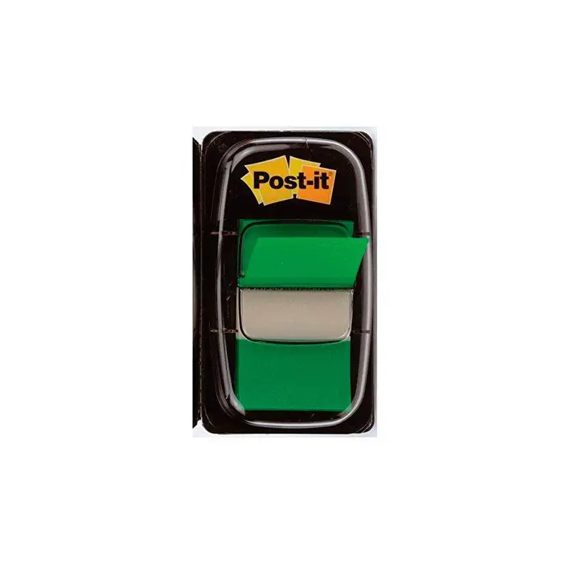 (7000029856 /680-3) POST-IT INDEX 680 DISPENSADOR 1X50 VERDE -12U-