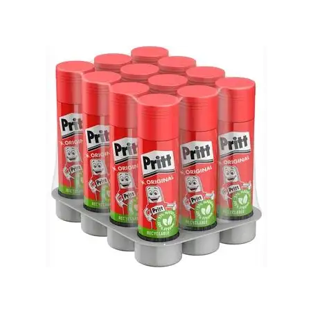(1584625/500605) PRITT PEGAMENTO EN BARRA 22GR TRANSPARENTE PACK -12 UD-