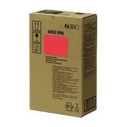 (S-8116E) RISO TINTA ROJO MATE SERIE MF/SF/ZE (PACK 2) (SUSTITUYE A S6933E Y S7208E)