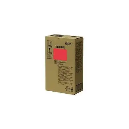(S-8116E) RISO TINTA ROJO MATE SERIE MF/SF/ZE (PACK 2) (SUSTITUYE A S6933E Y S7208E)