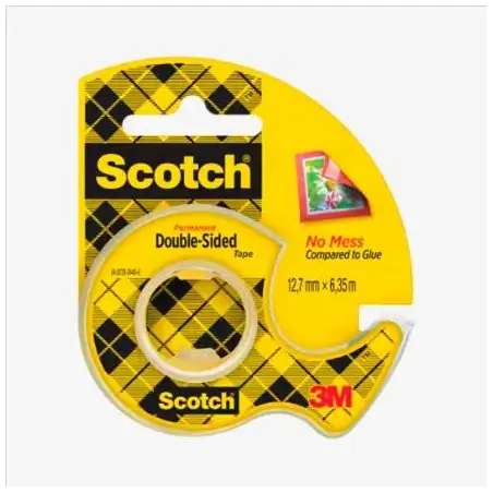 (7100276528) SCOTCH CINTA ADHESIVA A DOBLE CARA 12