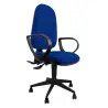 (TMCP/BRJ/EB) UNISIT SILLA ADMINISTRATIVA CP TEAM AZUL REPOSABRAZOS FIJOS