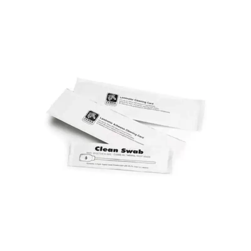 (105999-311) ZEBRA CINTA DE LIMPIEZA - KIT DE LIMPIEZA 5 TARJETAS PARA ZEBRA ZC100/ZC300
