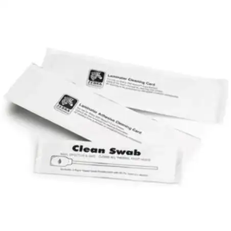 (105999-311) ZEBRA CINTA DE LIMPIEZA - KIT DE LIMPIEZA 5 TARJETAS PARA ZEBRA ZC100/ZC300