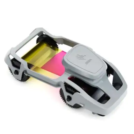 (800350-360EM) ZEBRA CINTA DE TRANSFERENCIA TÉRMICA COLOR YMCKOK (200 IMG) PARA ZC350