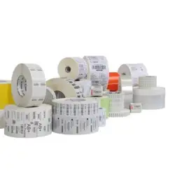 (880134-203) ZEBRA ETIQUETAS DE TRANSFERENCIA TÉRMICA Z-SELECT 2000T CON REBESTIMIENTO 102MMX203MM (CAJA DE 4 ROLLOS)