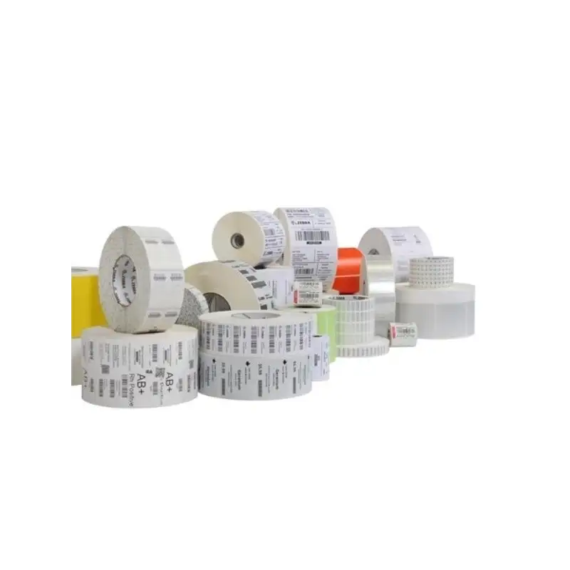 (880134-203) ZEBRA ETIQUETAS DE TRANSFERENCIA TÉRMICA Z-SELECT 2000T CON REBESTIMIENTO 102MMX203MM (CAJA DE 4 ROLLOS)