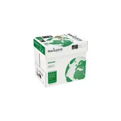 (108805) NAVIGATOR PAPEL UNIVERSAL DIN A4 80GR PAQUETE 500H BLANCO -CAJA 5 UD- *** MAS DE 7 CAJAS SE PALETIZA,  SERVICIO PUER...