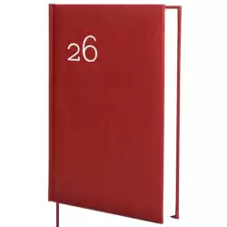 (625167426) FINOCAM AGENDA DYNAMIC MILANO Y10-140X204MM 1DP TAPA DURA BURDEOS 2026
