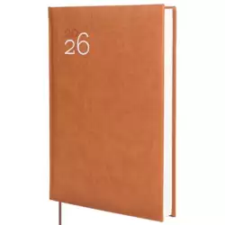 (625184026) FINOCAM AGENDA DYNAMIC MILANO Y11-165X240MM 1DP TAPA DURA MARRÓN 2026