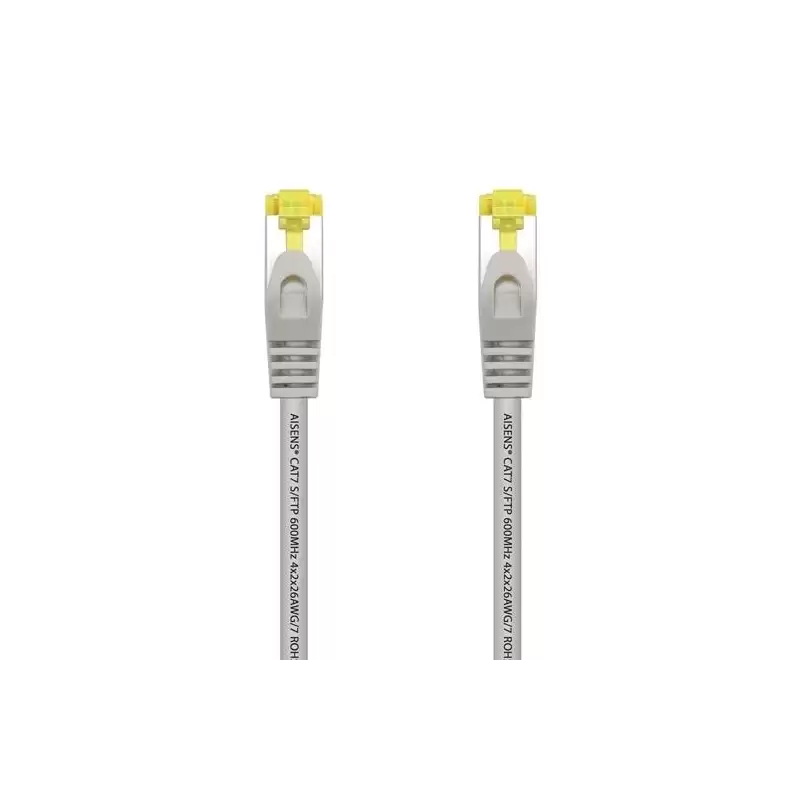 (A146-0335) AISENS CABLE DE RED LATIGUILLO RJ45 LSZH CAT.7 600MHZ S/FTP PIMF AWG26 GRIS 2